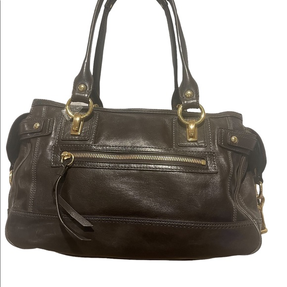 COACH Hampton Lindsay Satchel - Picture 6 of 11